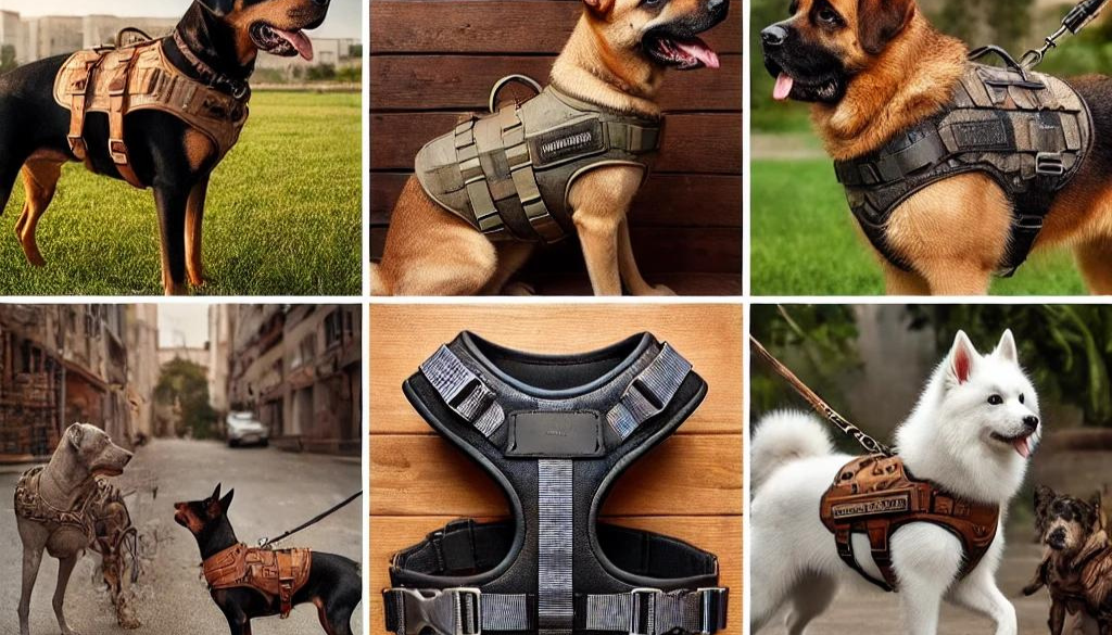 DogS with Backpacks