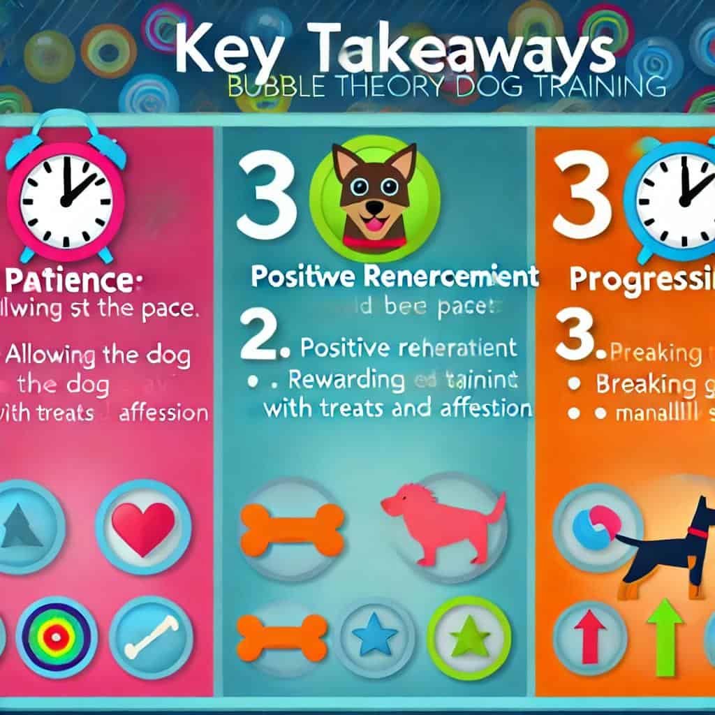 Bubble Theory Dog Training: Best Explaination 2024 3 The 3 P's of Bubble Theory Dog Training