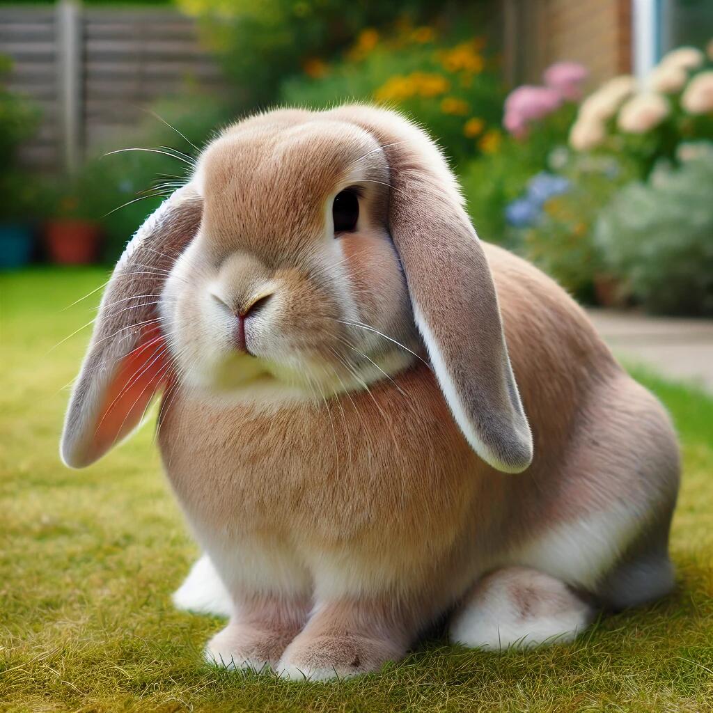 A Big rabbit breed like the English Lop