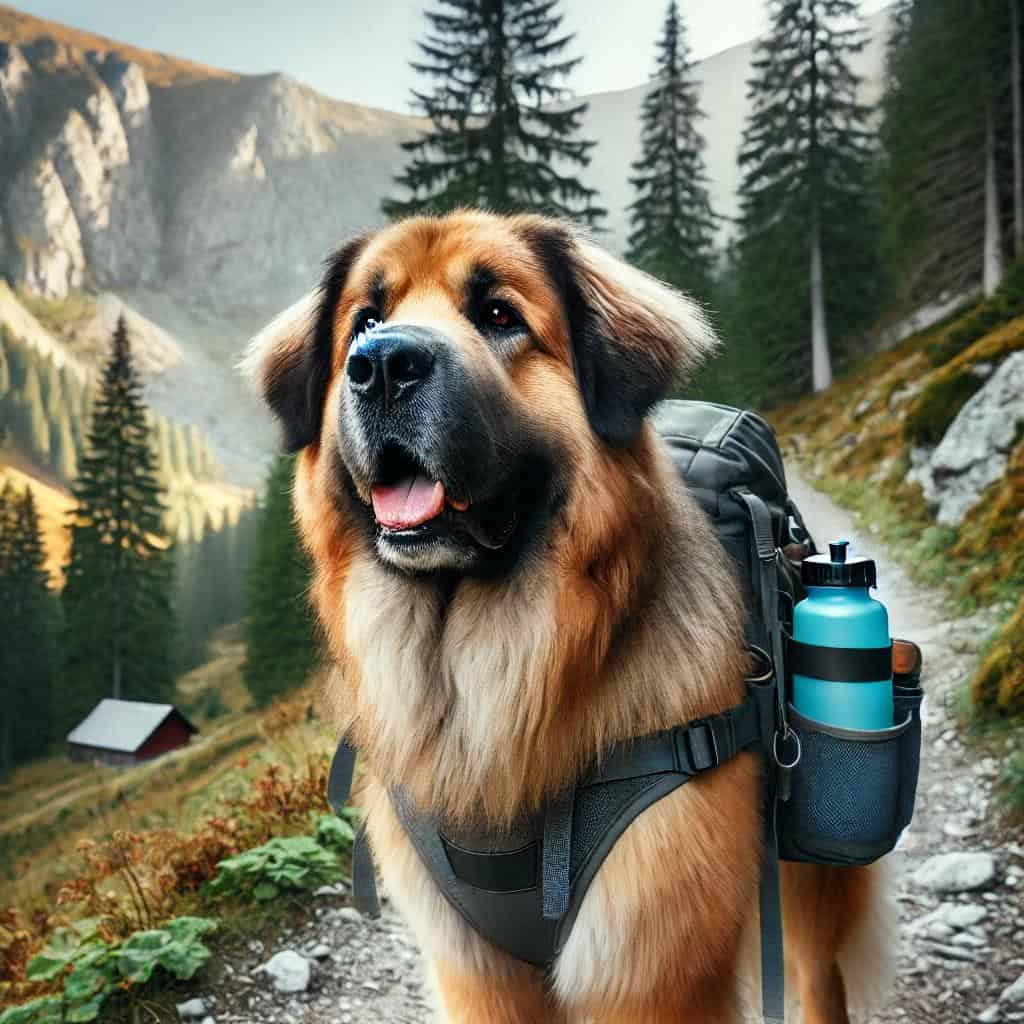 Dog Backpacks: Practical and Fun Solutions for Adventurous Dogs 8 a Dog with Hiking Backpack