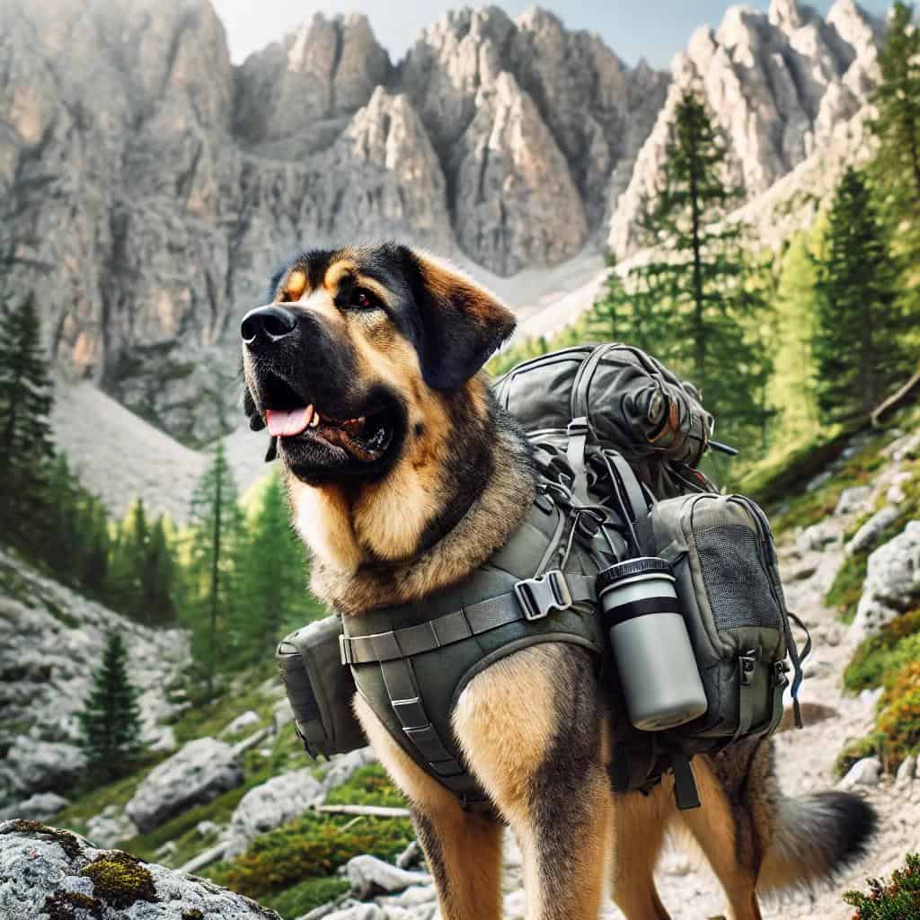 Dog Backpacks: Practical and Fun Solutions for Adventurous Dogs 7 a dog wearing a Large Backpack