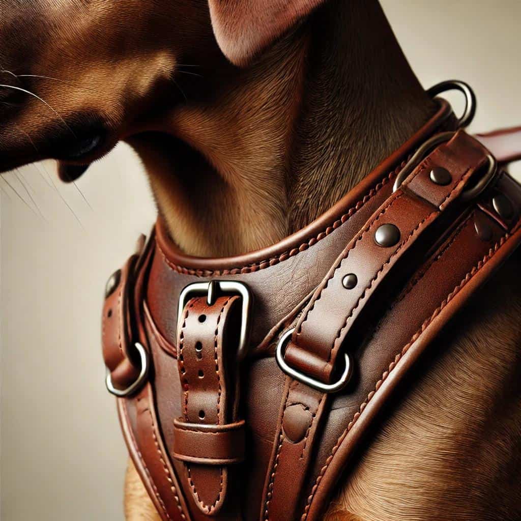 Dog Harnesses: Everything You Need to Know 6 Leather Dog Harness
