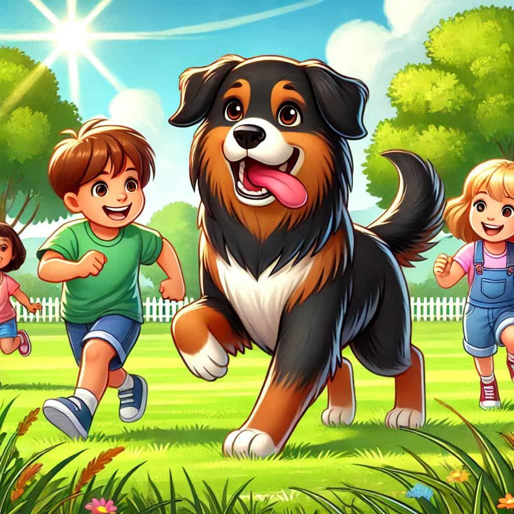 Is Porter a Dog Breed? Canine Breed Facts 2024 5 Porter_Dog_with_Children