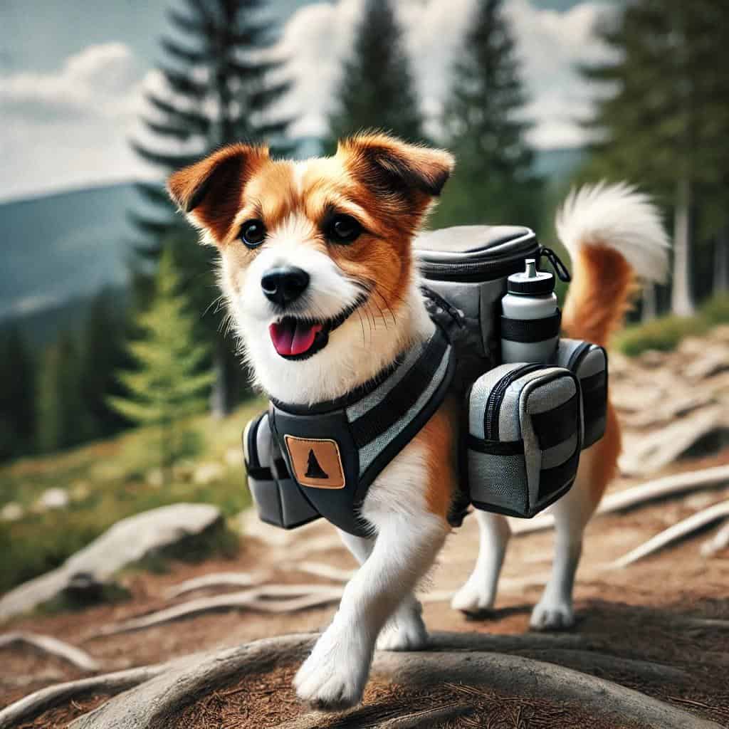 Dog Backpacks: Practical and Fun Solutions for Adventurous Dogs 5 a dog wearing a backbag