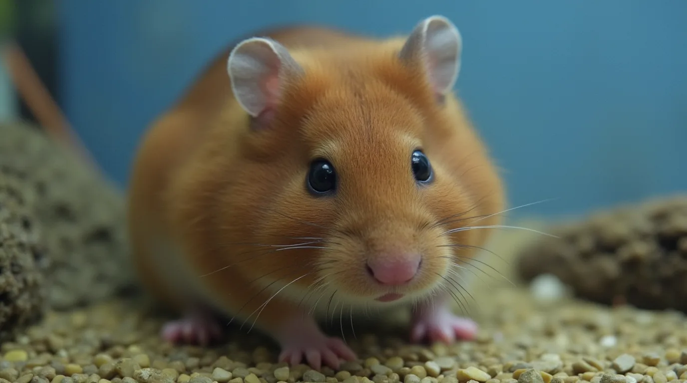 an image describing an aquatic hamster