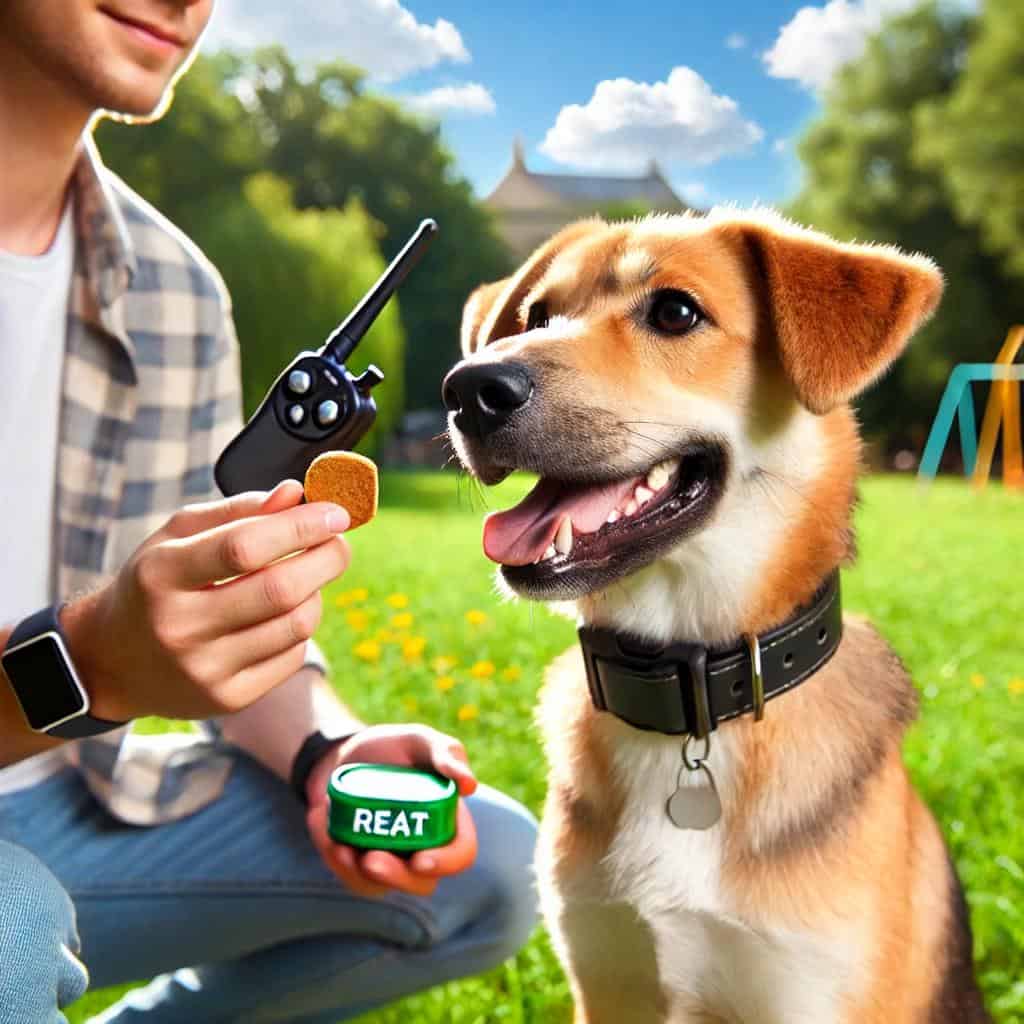 Effective Training Dog Collars for Obedient Pets in 2024 3 a man with a dog wearing a Collar
