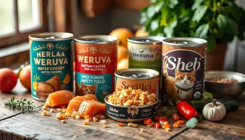 Weruva and Sheba Premium Wet Cat Food Weruva and Sheba Premium Wet Cat Food