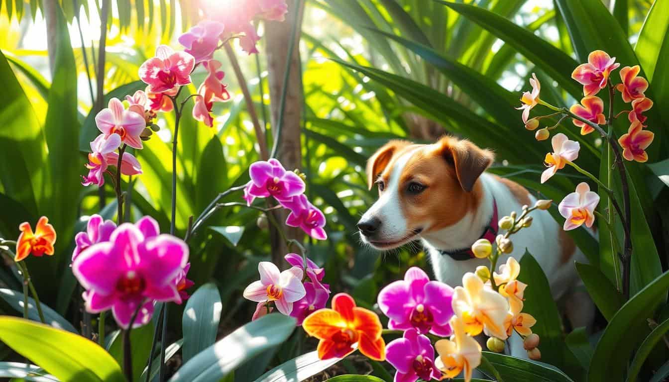 are orchids poisonous to dogs