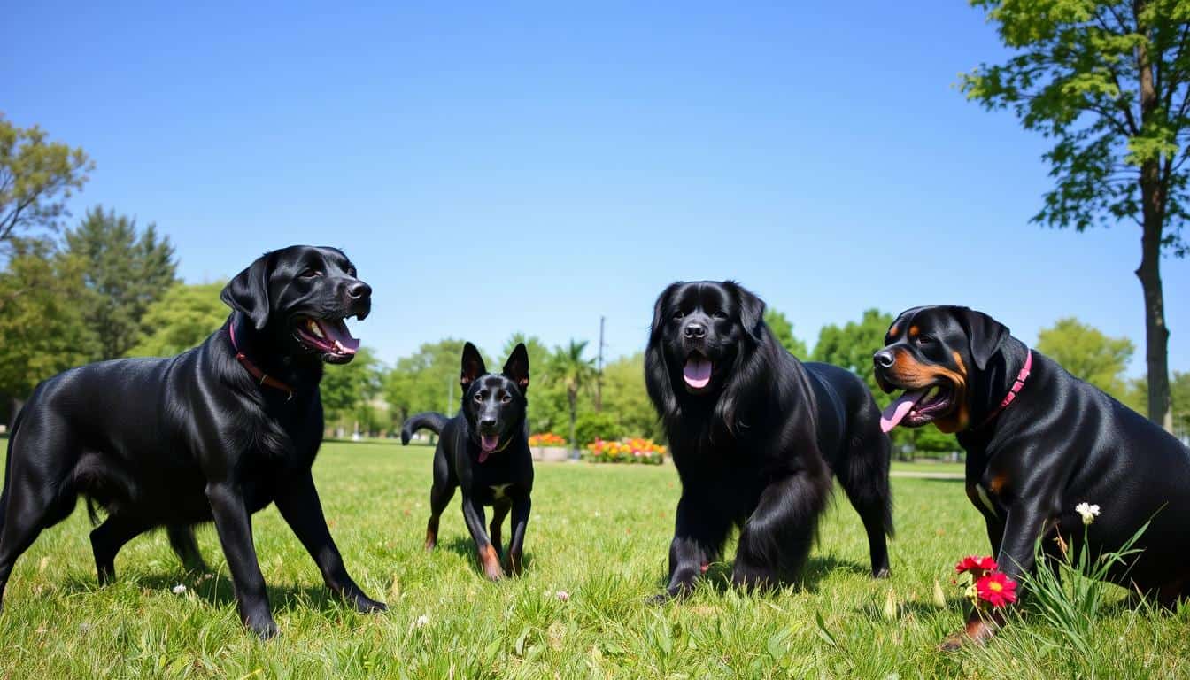 black colour dog breeds