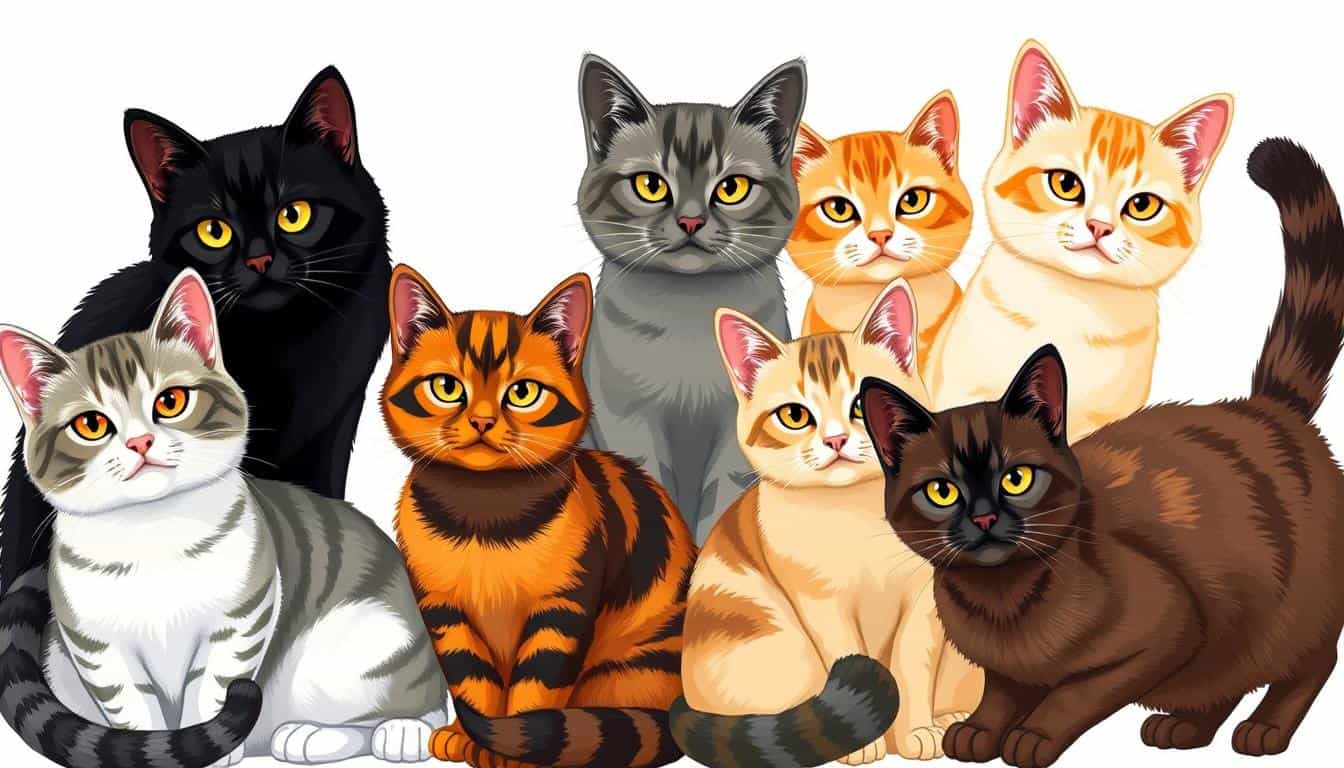 cat coat colors