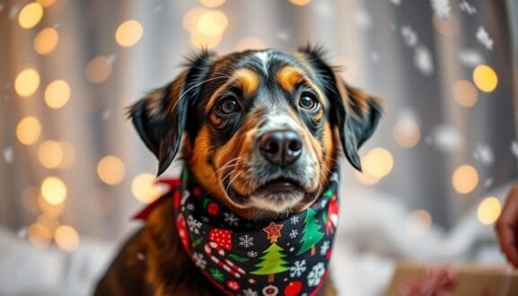 christmas dog neckwear christmas dog neckwear