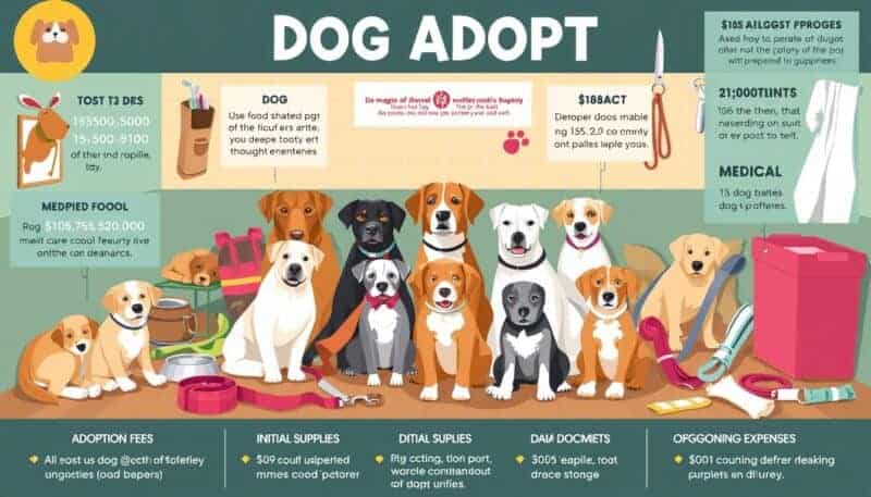 dog adoption costs dog adoption costs
