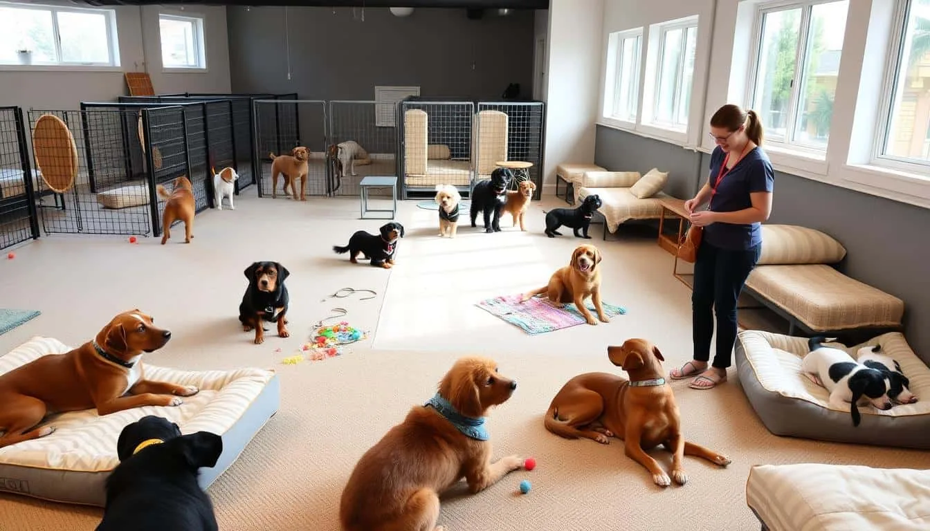 dog boarding and training