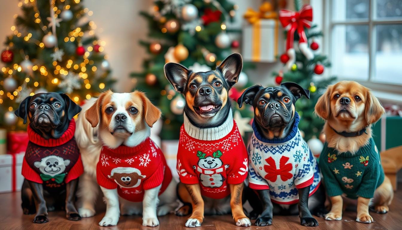 dog christmas sweaters