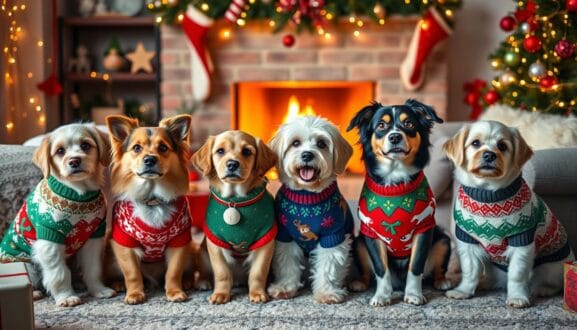 Top 10 Dog Christmas Sweaters: Stylish and Snug Holiday Looks 4 dog sweaters