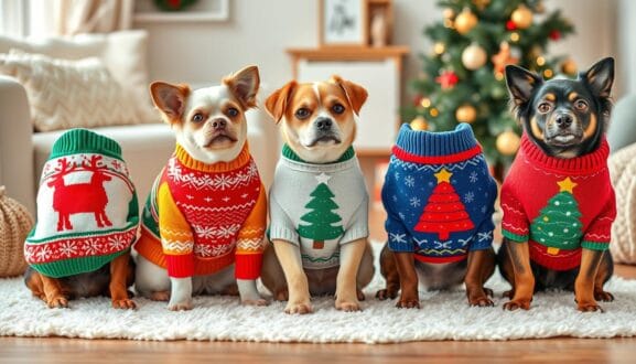 Top 10 Dog Christmas Sweaters: Stylish and Snug Holiday Looks 2 dog sweaters