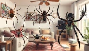 indoor spiders