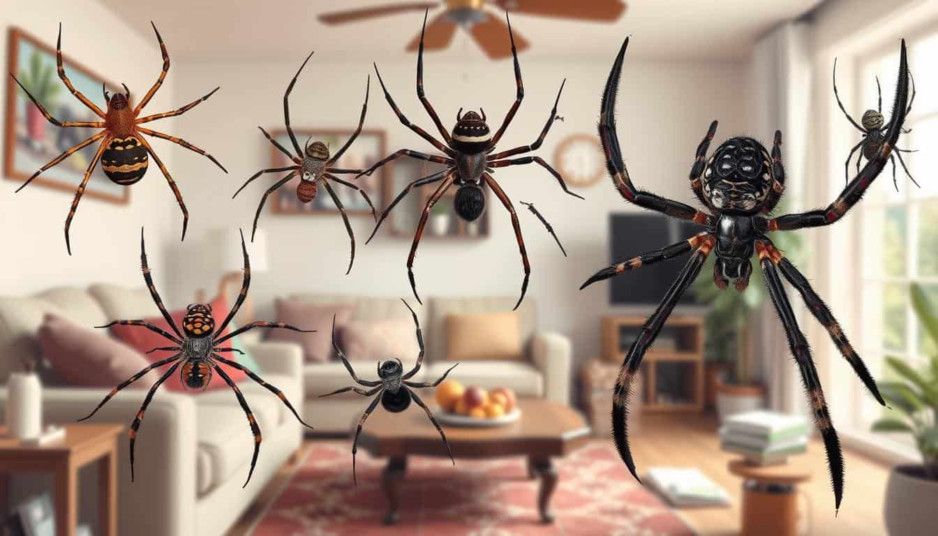 indoor spiders