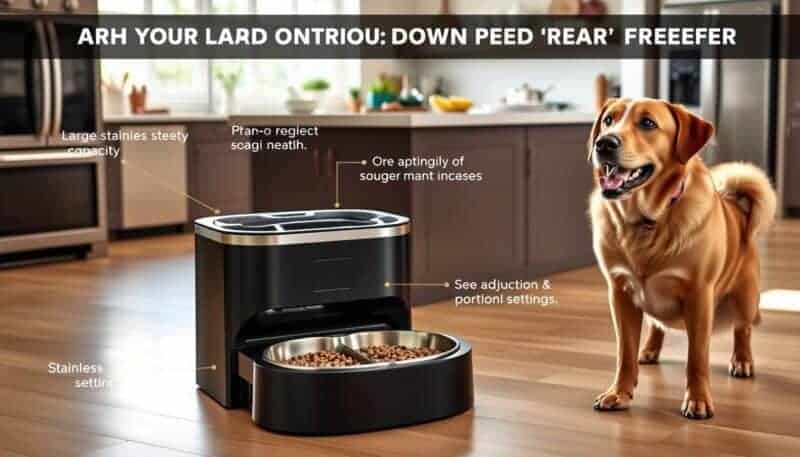 large automatic dog feeder large automatic dog feeder