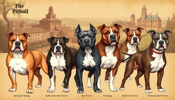 pitbull ancestry