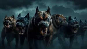 scary looking dogs