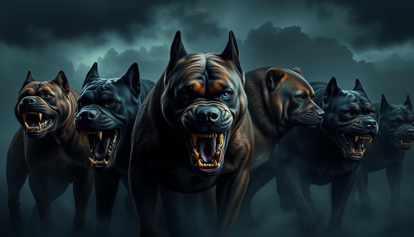 scary looking dogs