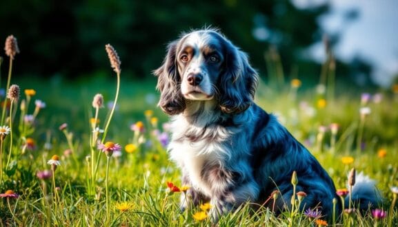 blue merle cocker spaniel