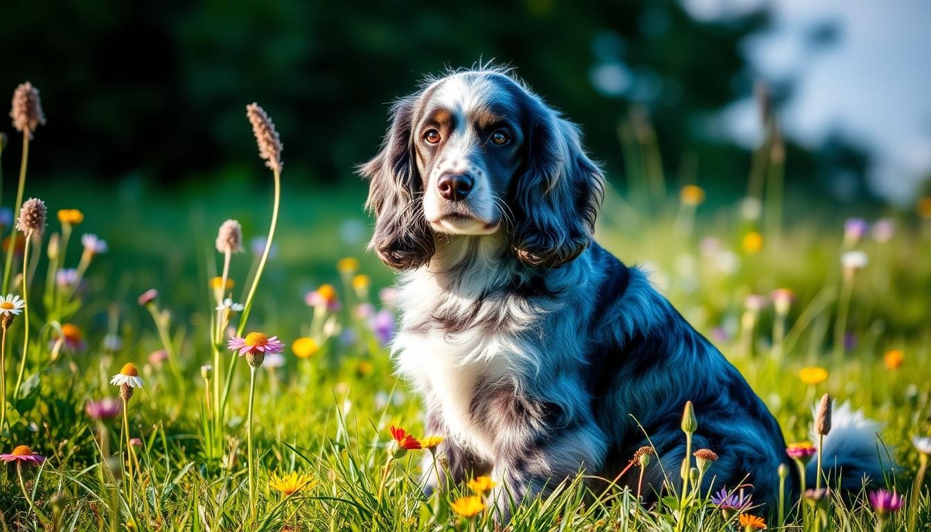 blue merle cocker spaniel