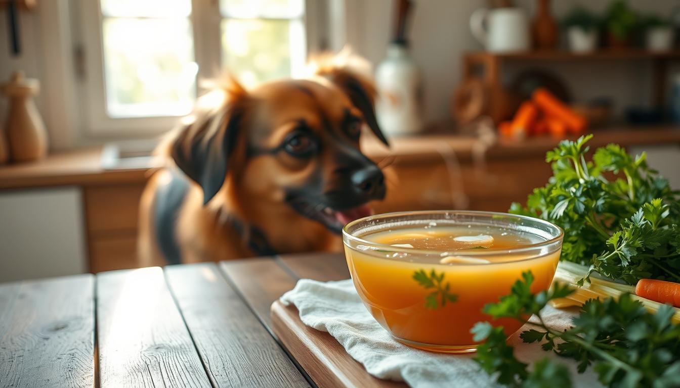 chicken broth for dogs